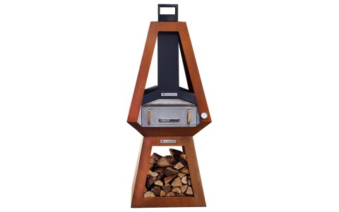 Pizza & Bread Oven Corten | lux-garden.fr by Nicolazi Design