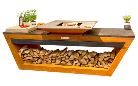 Rolling Kitchen (without water system) | lux-garden.fr by