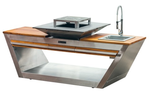 Rolling Kitchen Silver Edition (with water system) |