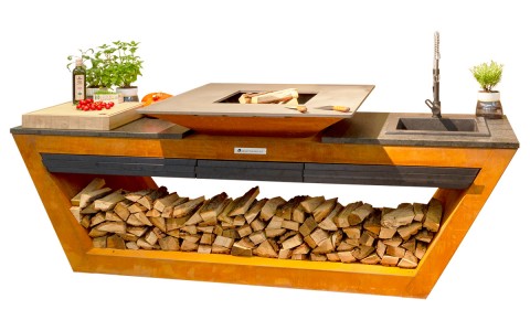 Rolling Kitchen (with water system) | lux-garden.fr by Nicolazi