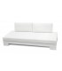 Banquette salon Pure tissu Twitchell + Éclairage LED |