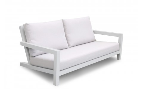 Banquette salon Epsilon tissu Twitchell | lux-garden.fr by