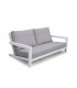 Banquette salon Epsilon tissu Sunbrella | lux-garden.fr by