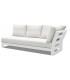 Banquette accoudoir gauche salon Omega tissu Twitchell |