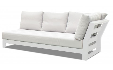 Banquette accoudoir gauche salon Omega tissu Twitchell |