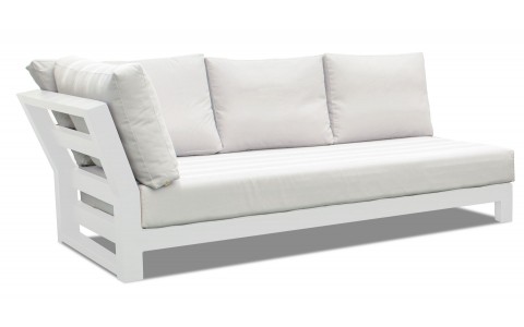 Banquette accoudoir droite salon Omega tissu Twitchell |