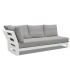 Banquette accoudoir droite salon Omega tissu Sunbrella |