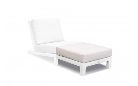 Méridienne salon Epsilon tissu Twitchell | lux-garden.fr by